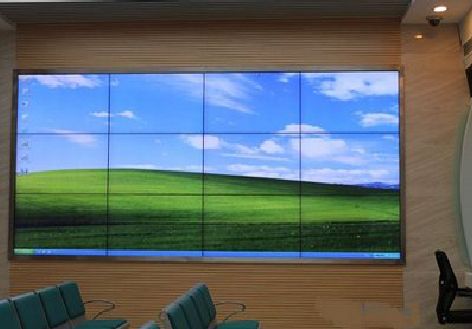 缙云液晶拼接屏的另类用法。